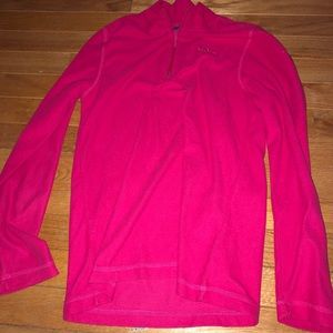 Pink Reebok quarter zip!!💓